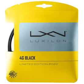 ルキシロン LUXILON 硬式ストリング 4G ブラック 125 4G BLACK 125 WR8308201125 22FW