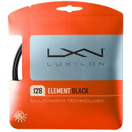 ルキシロン エレメント ブラック 128 (WRZ990410) [ LUXILON ポリエステル ストリング ]22FW