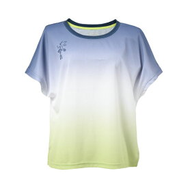 【SALE】バルデマッチ グラデーションTシャツ （ BDM - B1204 - 206 ）[ Balle de match Tennis LS レディース ]22FW【メーカー取寄せ商品】