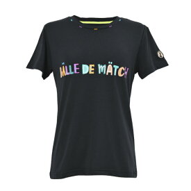 【SALE】バルデマッチ カラフルロゴTシャツ （ BDM - B1212 - 020 ）[ Balle de match Tennis LS レディース ]22FW【メーカー取寄せ商品】