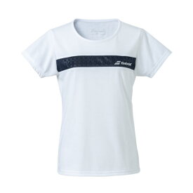 【ネットバーゲン】バボラ PURE SHORT SLEEVE SHIRT （ BWP3576-WH00 ）[ BabolaT LS レディース ]23FW