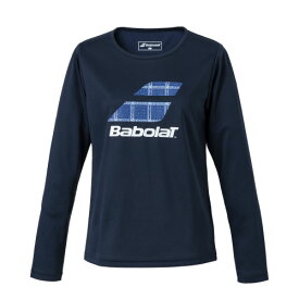 【ネットバーゲン】バボラ PURE LONG SLEEVE SHIRT （ BWP3577-NV00 ）[ BabolaT LS レディース ]23FW