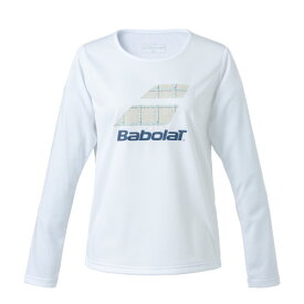 【ネットバーゲン】バボラ PURE LONG SLEEVE SHIRT （ BWP3577-WH00 ）[ BabolaT LS レディース ]23FW