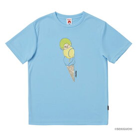 ローチェ モンチッチrocheコラボTシャツ （ M0069 - SAX ）[ roche MS ユニセックス ]23SS