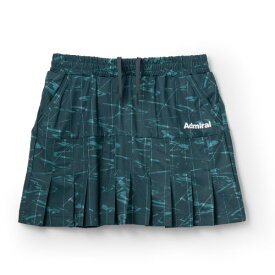 【SALE】アドミラル ストライプグラフィックプリーツスコート （ ATLA22W-60 ）[ Admiral SK レディース ]24FW※ウインザーオリジナル