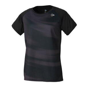 �y�l�b�g�o�[�Q���z�_�����b�v GAME SHIRT �i DAP-1460W-BLACK �j[ DUNLOP LS ���f�B�[�X ]24FW