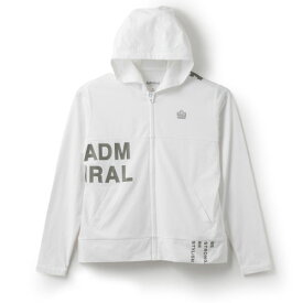 アドミラル アソートロゴカットソーフードパーカ （ ATLA423-00 ）[ Admiral LWJ レディース ]24SS