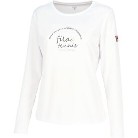 フィラ グラフィック長袖Tシャツ （ VL2817-01 ）[ FILA LS レディース ]24SS