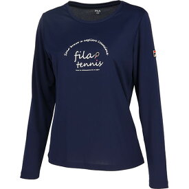 フィラ グラフィック長袖Tシャツ （ VL2817-20 ）[ FILA LS レディース ]24SS