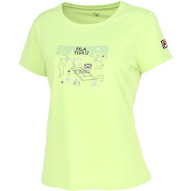 フィラ グラフィックTシャツ （ VL2818-38 ）[ FILA LS レディース ]24SS