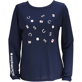 セントクリストファー STCロングスリーブシャツ （ STC-BDW2387-NV ）[ St.Christopher LS レディース ]24SS