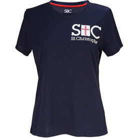 セントクリストファー STCプラクティスシャツ （ STC-BDW2401-NV ）[ St.Christopher LS レディース ]24SS