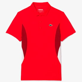 ラコステ 『ノバク・ジョコビッチ』サイド切り替えウルトラドライポロシャツ （ DH7330-99-F8M ）[ LACOSTE MS メンズ ]24SS