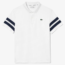 ラコステ スリーブボーダーウルトラドライポロシャツ （ DH7352-99-522 ）[ LACOSTE MS メンズ ]24SS