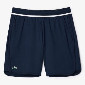 ラコステ 『ダニール・メドベージェフ』バスケインスパイアテニスショーツ （ GH7403-99-166 ）[ LACOSTE SP メンズ ]24SS