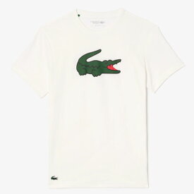 ラコステ コットンタッチウルトラドライワニロゴグラフィックTシャツ （ TH7513-99-2D8 ）[ LACOSTE MS メンズ ]24SS