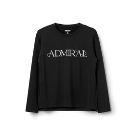 【別注数量限定】アドミラル セリフロゴプラクティスL/S TEE （ ATLA39W-10 ）[ Admiral LS レディース ]25FW※ウインザーオリジナル