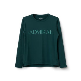 【別注数量限定】アドミラル セリフロゴプラクティスL/S TEE （ ATLA39W-60 ）[ Admiral LS レディース ]25FW※ウインザーオリジナル