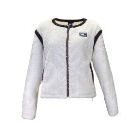 【SALE】セントクリストファー ラウンドネックフリースブルゾン （ STC-BEW6561-OWH ）[ St.Christopher LSWS レディース ]25FW