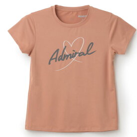 【別注数量限定】アドミラル ハートラインスクリプトロゴTEE （ ATLA30W-46 ）[ Admiral LS レディース ]25SS※ウインザーオリジナル