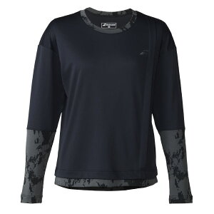 �o�{�� PLAY LONG SLEEVE SHIRT �i BWP6520-BK00 �j[ Babolat LS ���f�B�[�X ]26SS