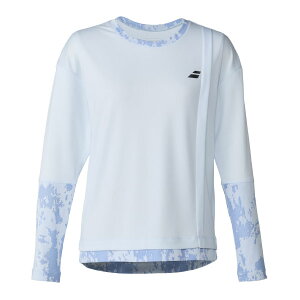�o�{�� PLAY LONG SLEEVE SHIRT �i BWP6520-IB00 �j[ Babolat LS ���f�B�[�X ]26SS