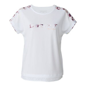 �o�{�� PLAY SHORT SLEEVE SHIRT �i BWP6524-WH00 �j[ Babolat LS ���f�B�[�X ]26SS
