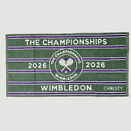 ウィンブルドン 2026 チャンピオンシップタオル （ 41331603-GRNPPL ）[ WIMBLEDON ACC アクセサリー ]26SS