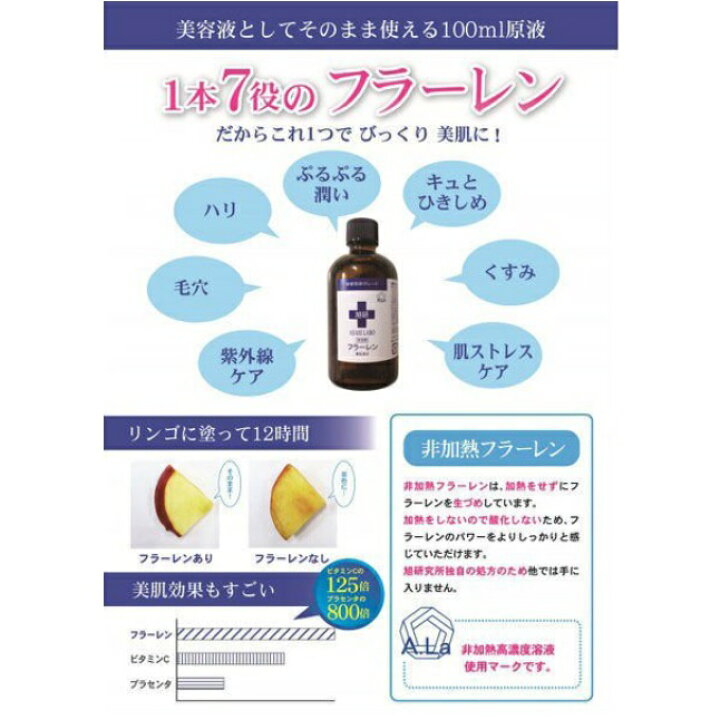 楽天市場】【2本セット】業務用 生フラーレン 原液 100ml 【送料無料 
