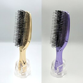 エスハートエス スカルプブラシ ワールドプレミアム ロングタイプゴールド パープル GOLD PURPLE頭皮 マッサージ 健康 美容 毛穴スカルプブラシ スタイリング サロン 美容院