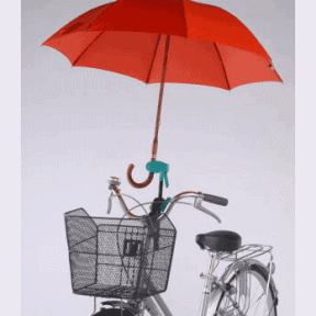 どこでもさすべえ ベビーカーや車椅子にも 場所を選ばすカンタン取り付け 傘 自転車 休み 雨 台風 即納 安全 年末のプロモーション特価！