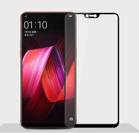 R15pro 全面保護フィルム OPPO R15 PRO ガラスフィルム オッポ 強化ガラス 9H r15プロ アール15プロ 全画面保護 メール便