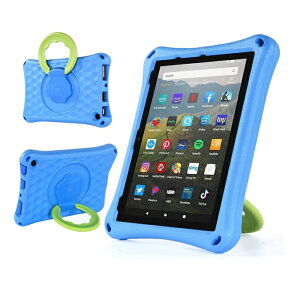 Amazon Fire7 2022 �P�[�X EVA �ϏՌ� Fire 7 2022 �J�o�[ �q���p �Ռ��z�� �t�@�C�A7 2022�N���f�� �n���h���t�� �t�@�C�A 7 ��12���� 3�_�Z�b�g �ی�t�B���� �^�b�`�y�� ���܂� �t�B���� �X�^���h�P�[