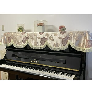 ピアノカバー トップカバー 送料無料 防塵カバー 掛け アップライトピアノ用 かわいい 可愛い 高級 ピアノフルカバー お洒落 上品 北欧 シンプル 花