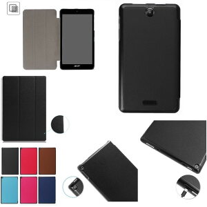 Iconia One 7 �P�[�X Acer B1-790 �J�o�[ 3�_�Z�b�g �ی�t�B���� �^�b�`�y�� ���܂� �t�B���� 7�C���` �X�^���h�P�[�X �X�^���h �X�^���h�J�o�[ �X�}�[�g�P�[�X ���[����