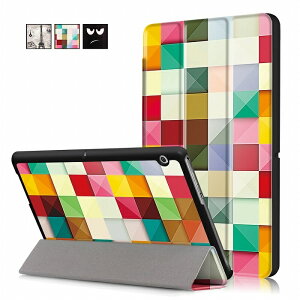 HUAWEI MediaPad T3 10 �P�[�X AGS-L09 �J�o�[ AGS-W09 3�_�Z�b�g �ی�t�B���� �^�b�`�y�� ���܂� �t�B���� �X�^���h�P�[�X �X�^���h ���f�B�A�p�b�h
