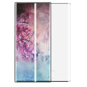 SC-01M docomo 全面保護フィルム galaxy note 10+ ガラスフィルム SCV45 au 強化ガラス 9H 曲面対応 ギャラクシー ノートテンプラス sc01M エスシーブイヨンゴ 全画面保護 メール便