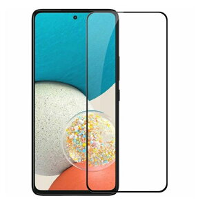 docomo SC-53C/au SCG15 全面保護フィルム Galaxy A53 5G ガラスフィルム ギャラクシー エー フィフティスリー 強化ガラス 9H エーフィフティスリー SC53C ギャラクシーエーフィフティスリー 互換 全画面