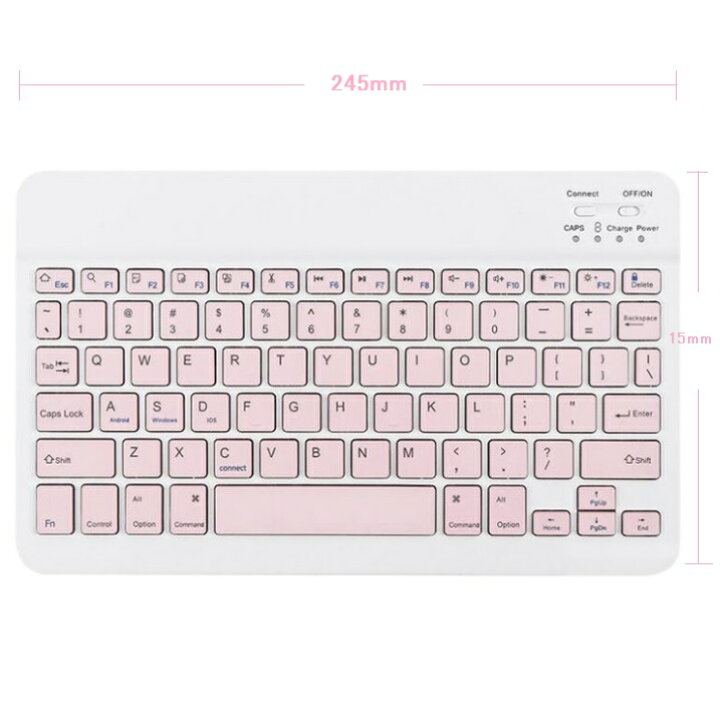 楽天市場 Bluetooth キーボード タブレット Ipad スマホ Iphone アンドロイド Bluetoothキーボード Usb充電式 コンパクト 持ち運び 接続 外出 ワイヤレス Ios Android Mac Windows メール便送料無料 Windy Shop