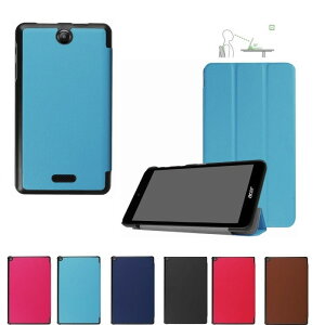 Iconia One 7 �P�[�X Acer B1-790 �J�o�[ 3�_�Z�b�g �ی�t�B���� �^�b�`�y�� ���܂� �t�B���� 7�C���` �X�^���h�P�[�X �X�^���h �X�^���h�J�o�[ �X�}�[�g�P�[�X ���[����