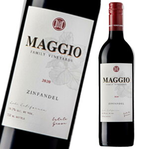 �}�b�W�I�E�t�@�~���[�E���B�����[�Y �W���t�@���f�� �G�X�e�[�g�E�O���E�� ���_�C Maggio Family Vineyards Zinfandel Estate Grown Lodi �J���t�H���j�A���C�� �ԃ��C�� �h��