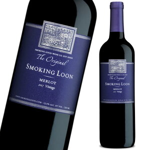 �X���[�L���O�E���[���E�������E�J���t�H���j�A Smoking Loon Merlot California �J���t�H���j�A ���C�� �ԃ��C�� �h��