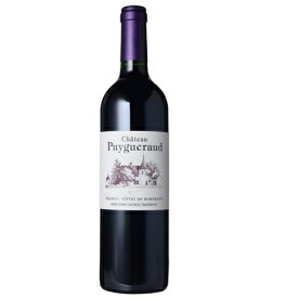 シャトー・ピュイグロー フランスワイン 産地 ボルドー 赤ワイン 家飲み お誕生日 ギフト お祝い