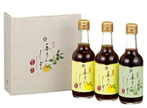 SP24キッコーマン香りのしずく ぽんずしょうゆ3本セット ss
