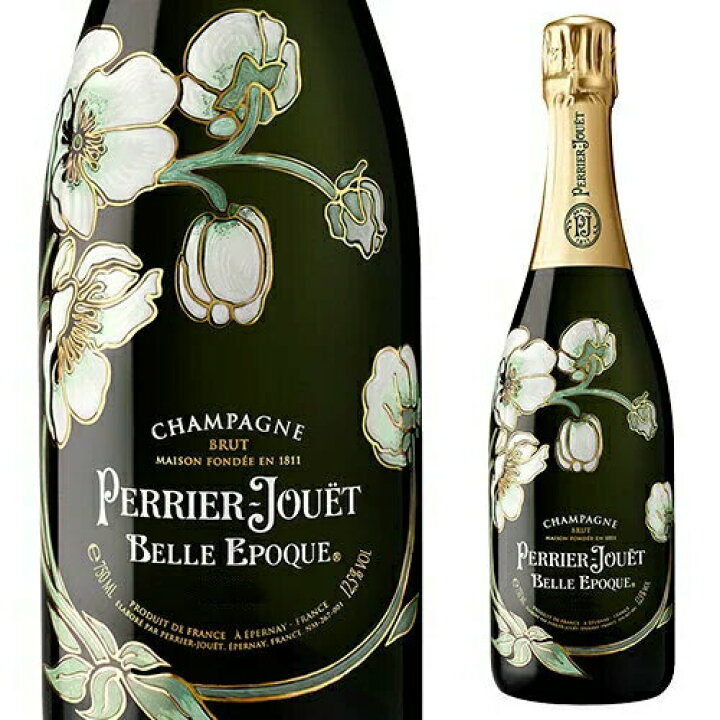 楽天市場 ペリエ ジュエ キュヴェ ベル エポック 12 箱なし 750ml シャンパン シャンパーニュ 花柄 プレゼント 銘醸ワイン専門 Cave De L Naotaka
