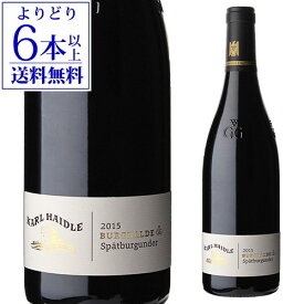 【800円OFFクーポン 4/1〜2　9:59まで】【よりどり6本以上送料無料】カール ハイドル シュナイター ビュルグハルドGG 2015 750ml ドイツ ヴュルテンベルク 辛口 グローセス ゲヴェックス 赤ワイン 赤ワイン 浜運 あす楽 母の日 父の日 ギフト