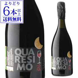 【特価50%OFF】 ランブルスコ クアレシモ フリツァンテ IGT デッレミーリア ラ コッリーナ N+ 750ml イタリア 微発泡 赤泡 スパークリングワイン フリッツァンテ オーガニック ビオディナミ ビオ 浜運 【よりどり6本以上送料無料】＜Pアップ対象外＞