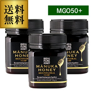 MGO50{ }kJnj[ }`t[ MGO50{ 250g×3 }kJ MGO Mtg MANUKA HONEY ݂͂ I n`~c M _ S