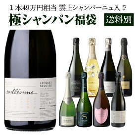 【予約】 シャンパン 極のシャンパン福袋 運が良ければ 1本49万円相当 雲上 シャンパーニュ入！ 【先着500本】シャンパーニュ 福袋 きわみ クリュッグ サロン セロス 送料別 Wくじ 【お一人様10本まで】浜運 6/10以降発送予定