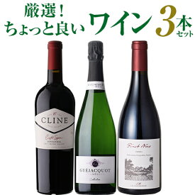 厳選！ちょっと良いワイン3本セット 8弾ワインセット ワイン セット 赤ワイン シャンパーニュ イタリア フランス アメリカ 浜運 手土産 お祝い ギフト